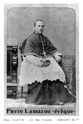 l'&eacute;v&ecirc;que Pierre Lamazou