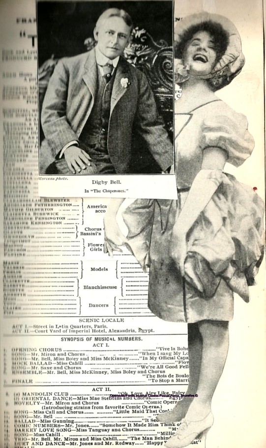 Premires comdies musicales  Philadelphie : The Chaperons (Garrick Theatre, 5/12/1901)