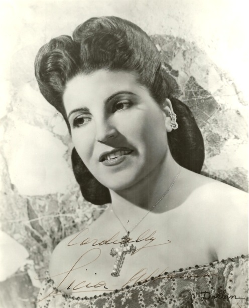 Licia Albanese dans les annes
1950