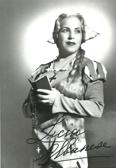 Licia Albanese dans Marguerite