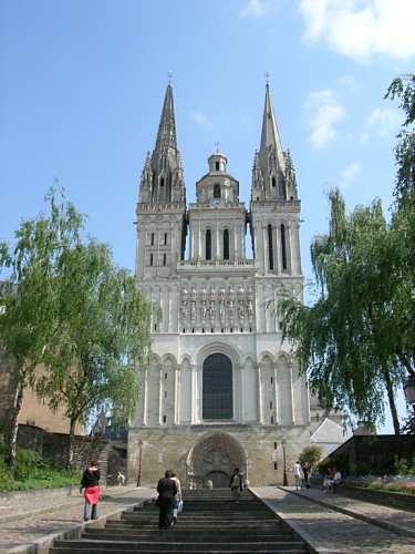 Cathdrale St-Maurice, Angers - Photo Jean-Ren Phelippeau, mai 2006