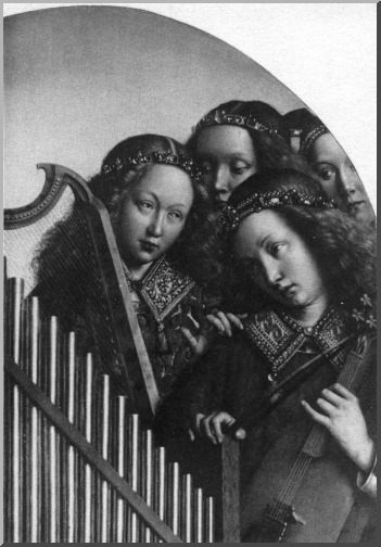 L'Agneau Mystique (détail) Frères Van Eyck