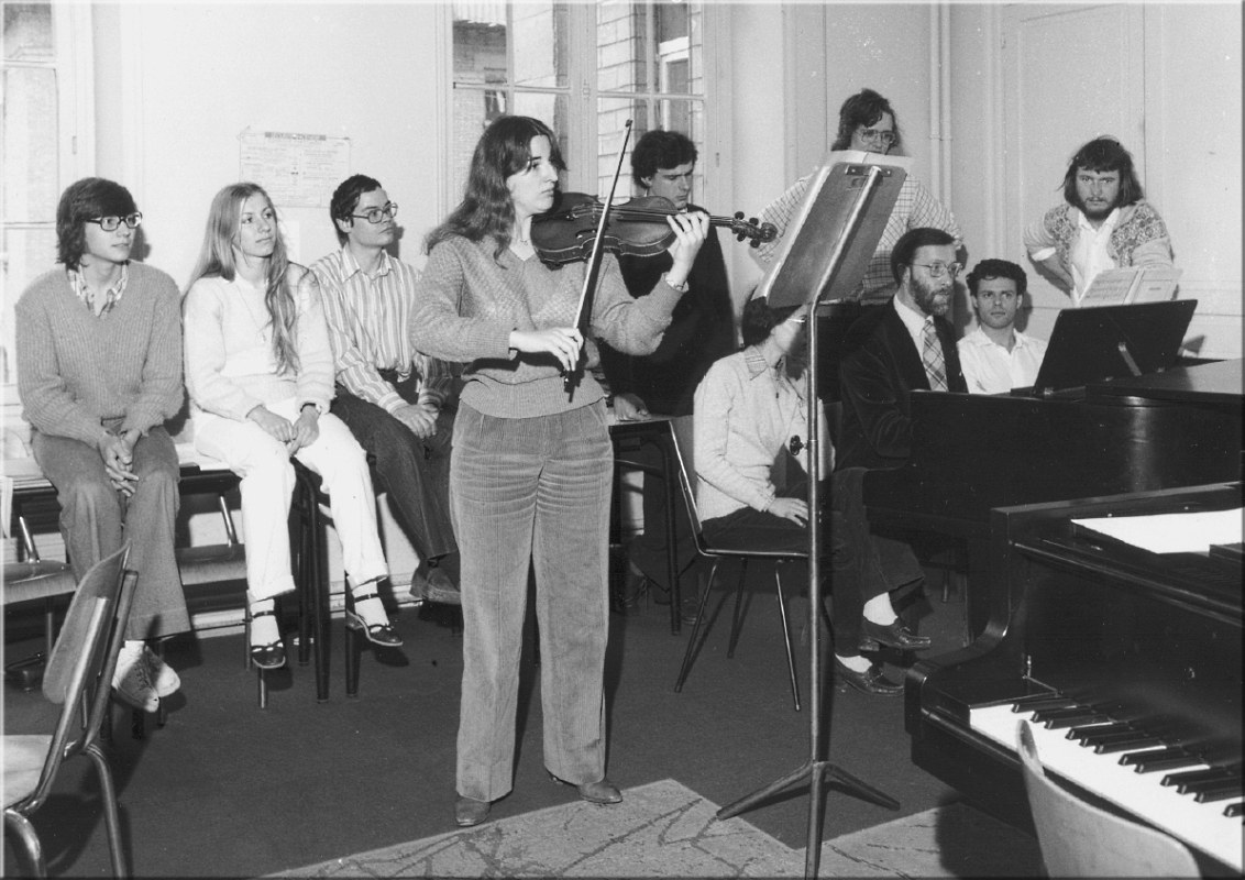 Classe d'harmonie d'Alain Bernaud, 1979