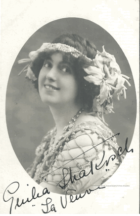STRAKOSCH, Giulia, Missa Palmieri, La Vve joyeuse, 1910