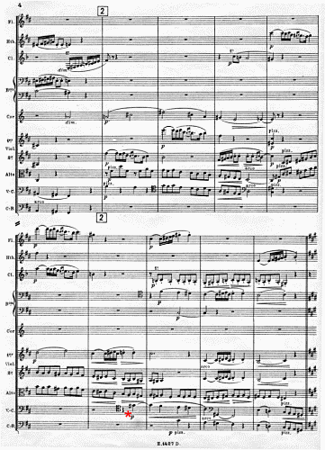 Mel Bonis : Pavane, page 4