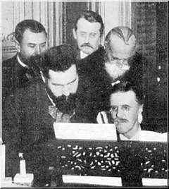 Jules Bouval, Albert Prilhou, Samuel Rousseau, Gustave Lefvre, Vincent d'Indy.