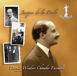 Oeuvres de Jacques de La Presle - Detroit-Windsor Chamber Ensemble 