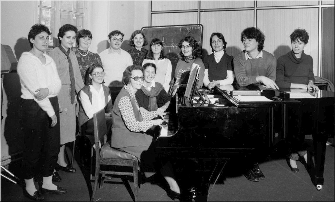 1982-83, classe de pdagogie et formation musicale dOdette Gartenlaub.