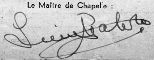 Signature de Lucien Chabro