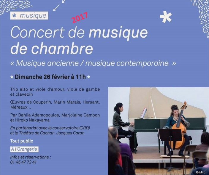 Concert  Cachan, oeuvres de Max Mreaux