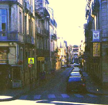 Montpellier, actuelle rue Henri René - Photo Domitila Ballesteros