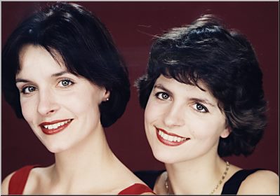 Les pianiste Hlne et Marie Desmoulin