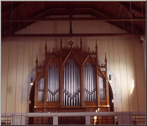 Orgue Ghys, Ste-Chantal de Dijon, photo © Dominique Mercier