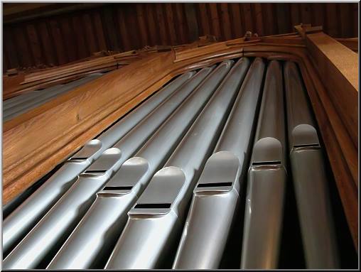 Orgue Ghys, Ste-Chantal de Dijon, photo © Dominique Mercier