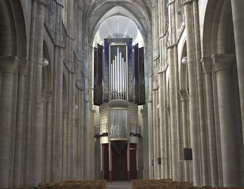 Cathdrale d'vreux - L'orgue Quoirin - Photo Marie-France Chatelais