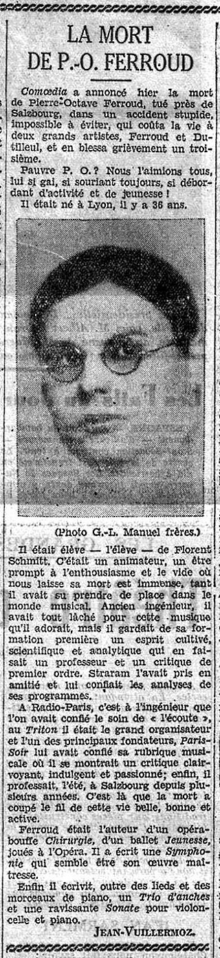 Pierre shop octave ferroud