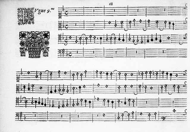 Fugue  quatre parties pour l'orgue, par Franois Roberday, fichier audio par Max Mreaux