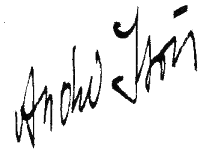 Signature d'Andr Isoir