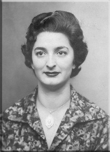Fabienne Jacquinot, en 1956.
