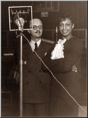 Jacques de La Presle et Joséphine Baker en 1934