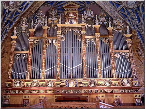 Grand-orgue de tribune de la cathdrale Saint-Alain de Lavaur (Tarn)