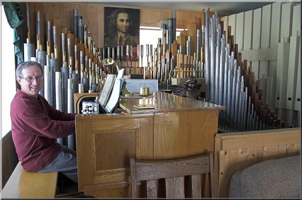 Orgue de salon chez Luc Lessard