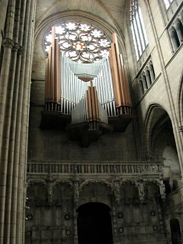 Cathédrale de Limoges: l'orgue