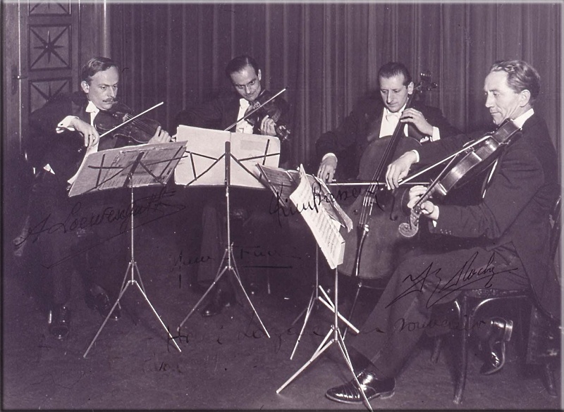 Le Quatuor Loewenguth, dans les annes 1950