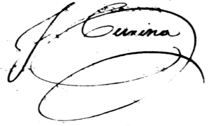 Signature autographe de Jean Massin-Turina