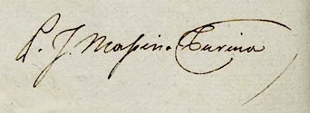 Signature de Turina