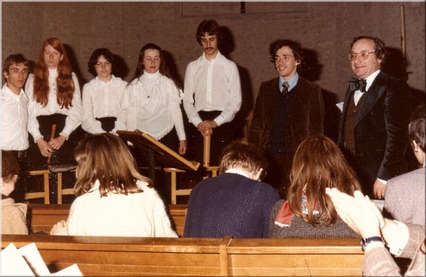 1977, concert  Bruyres-le-Chtel (Essonne) avec Jean Boyer