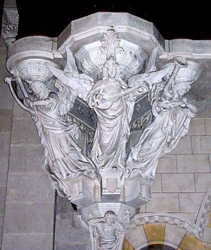 Anges musiciens, Sacre-Coeur de Nancy.