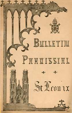Bulletin paroissial - glise St-Lon IX