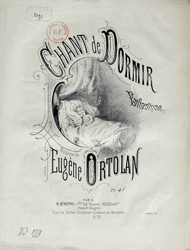 Ortolan: Chant de Dormir