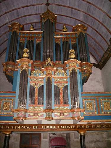 Pleyben, St-Germain l'Auxerrois, l'orgue