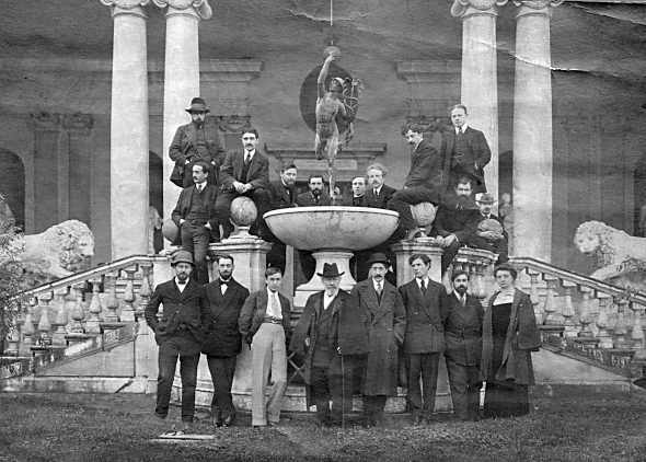Les pensionnaires de la Villa Mdicis en 1913