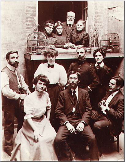 Toulouse, 1907: Adolphe Piriou chez la famille Kunc.