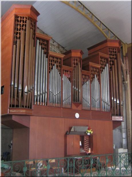 Pointe-à-Pitre, orgue actuel de la cathédrale Saint-Pierre et Saint-Paul