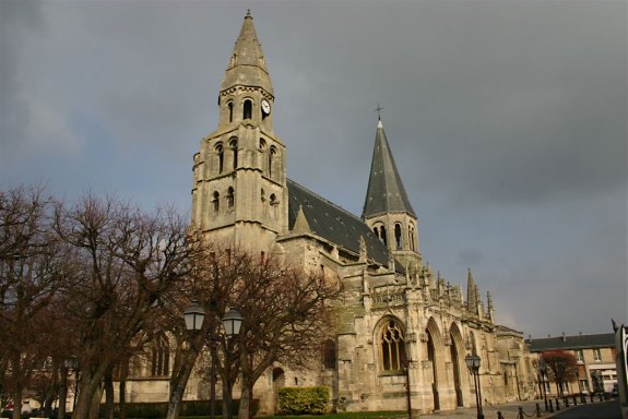 Collgiale Notre-Dame de l'Assomption (MH), Poissy (Yvelines) - Photo © Marie-France Chatelais