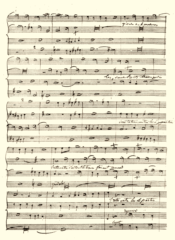 Eugne Prvost - Fugue du concours de Rome 1829, page 2