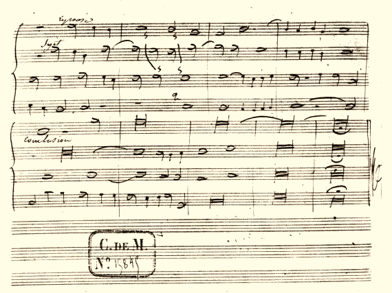 Eugne Prvost - Fugue du concours de Rome 1829, page 3