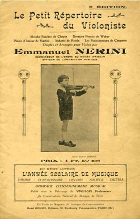 Le Petit Rpertoire du Violoniste