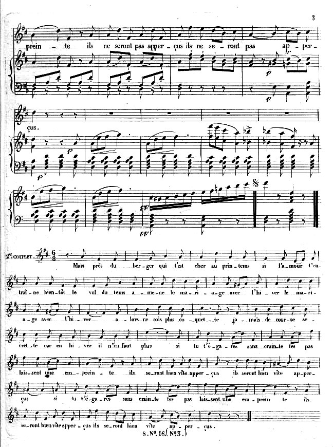 Danilowa, opra en 3 actes d'Adolphe Adam, accompagnement de piano par V. Rifaut.