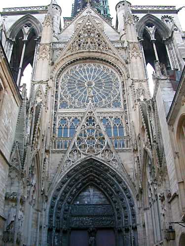 Cathédrale de Rouen - Photo © Jean-René Phelippeau, 2003.