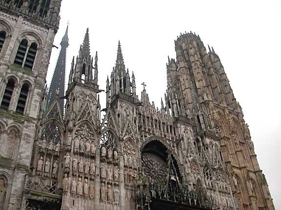 Cathdrale de Rouen - Photo © Jean-Ren Phelippeau, 2003.