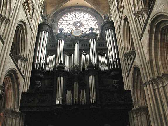 Cathdrale de Rouen - L'orgue