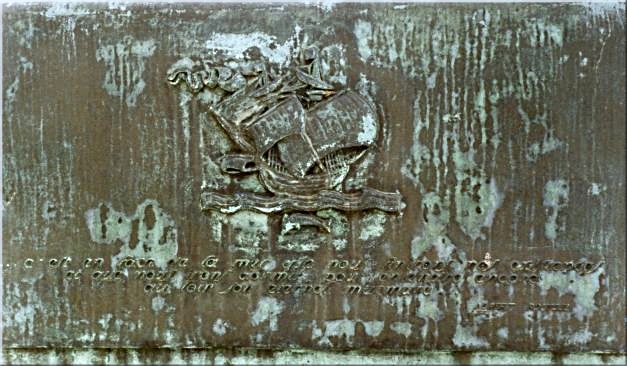 Inscription sur le tombeau d'Albert Roussel