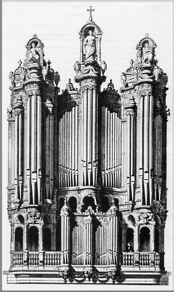 Dessin orgue Merklin