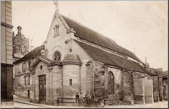 Svres, glise Saint-Romain au dbut du XXe sicle