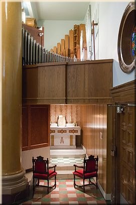 Section venant de l'orgue de Saint-Laurent